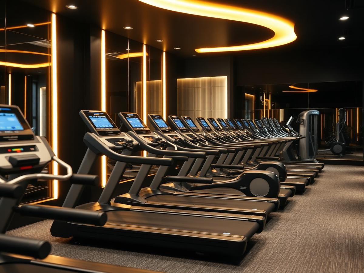Cardio machines row